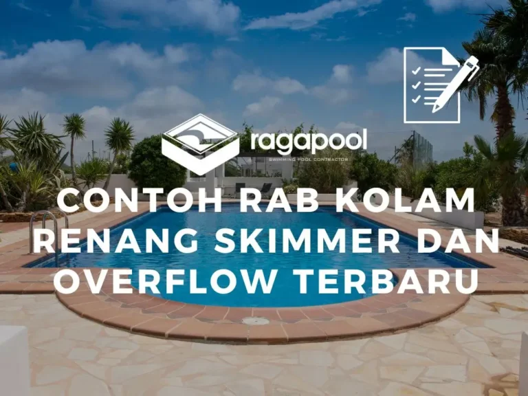 contoh rab kolam renang skimmer dan overflow excel