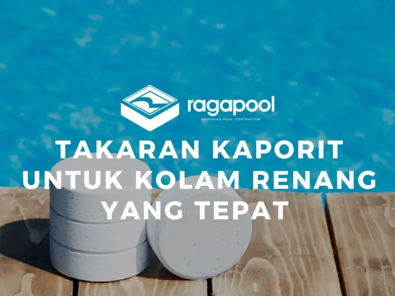 takaran kaporit untuk kolam renang