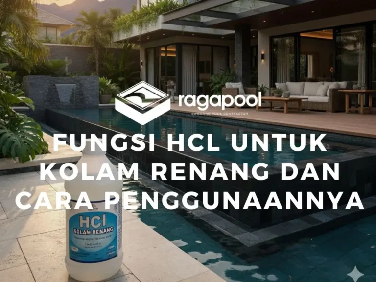fungsi HCl untuk kolam renang